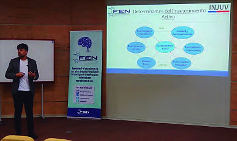 Presentación de FEN ante una audiencia